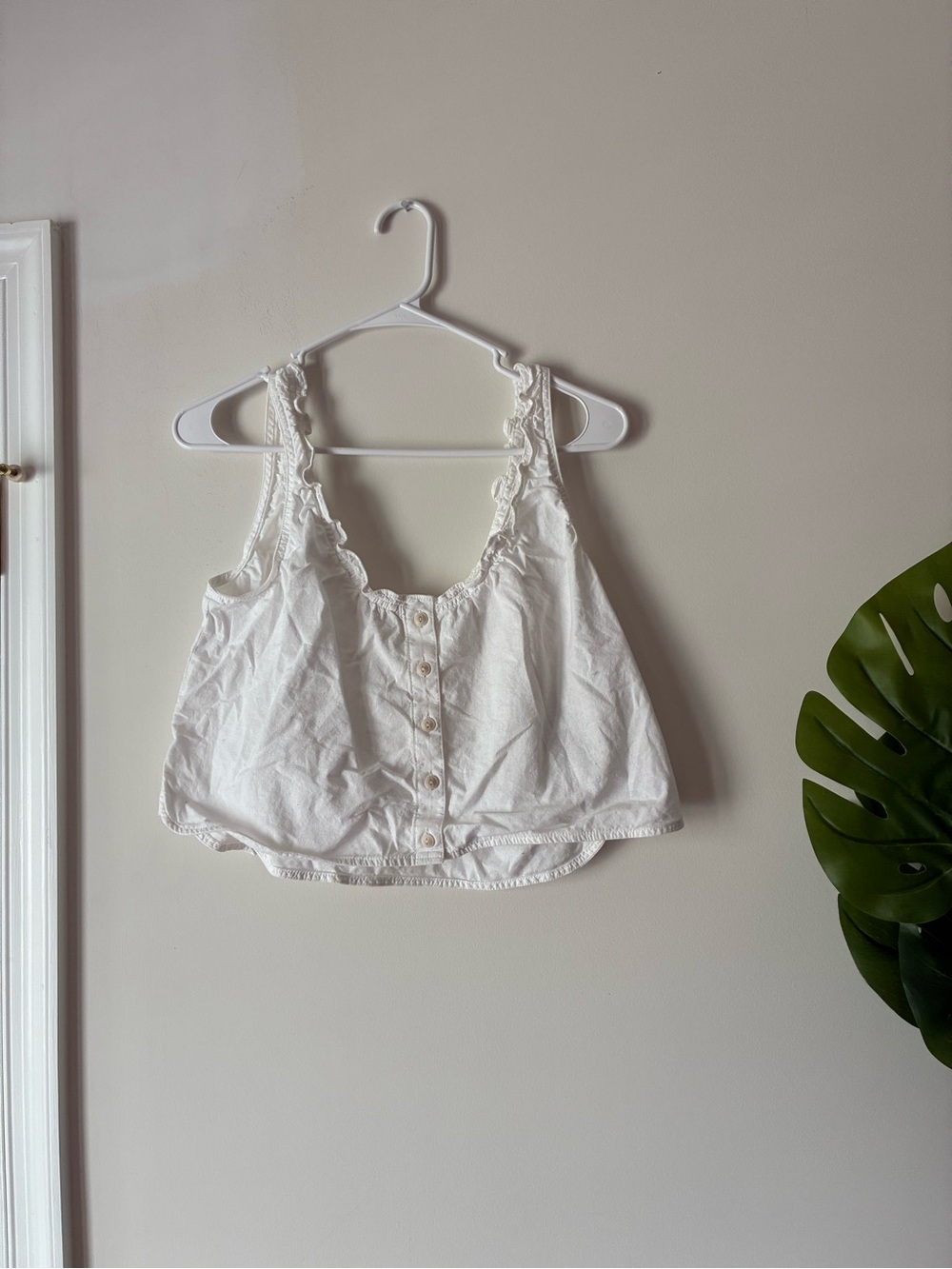 Madewell 100% Cotton Crop Top